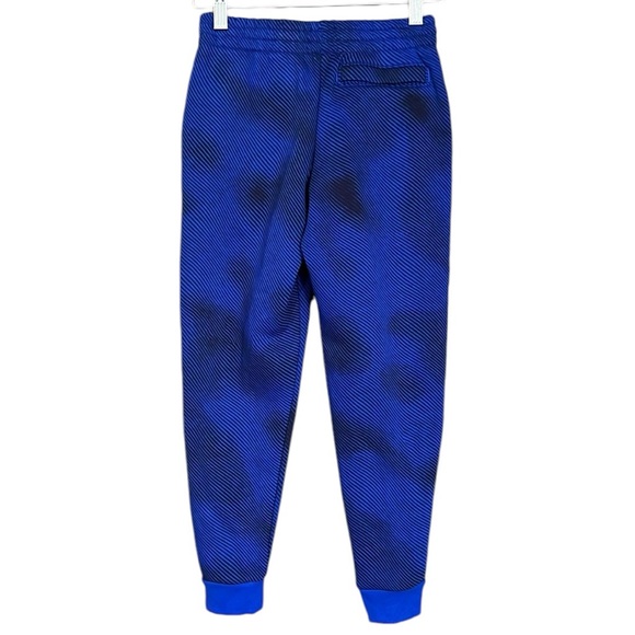 New Boys' UA Rival Fleece Printed Joggers Size YSM  (Youth Small) in Blue (B) - Picture 2 of 14